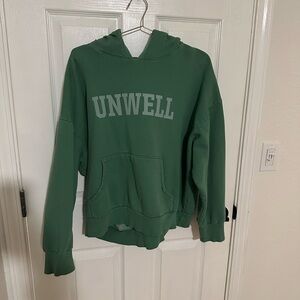 Unwell Green Women's Hoodie Sweater